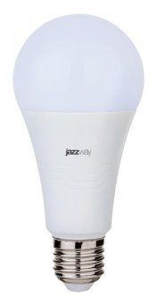 лампа светодиодная pled-sp 25вт a65 5000к холод. бел. e27 230в/50гц jazzway 5018082a от магазина Штепсель и батарейка.
