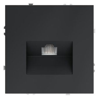 розетка компьютерная 1-м сп s70 rj45 кат.6 механизм графит voltum vls060107 от магазина Штепсель и батарейка.