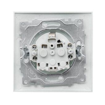 розетка 1-м сп валенсия 16а ip20 с заземл. защ. шторки бел. proxima ekf ewr16-028-10 от магазина Штепсель и батарейка. - фото_4
