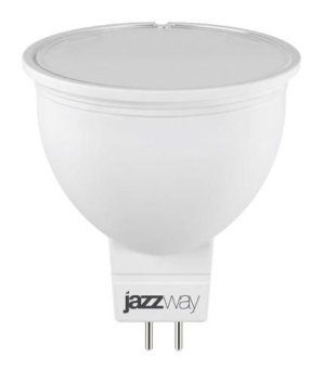 лампа светодиодная pled-dim 7вт jcdr mr16 4000к нейтр. бел. gu5.3 540лм 220-240в диммир. jazzway 1035431 от магазина Штепсель и батарейка.