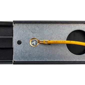 шинопровод трековый накладной 1ф artline с питанием и заглушкой 2м алюм./медь с держателями с пластиковой планкой черн. ritter 59786 9 от магазина Штепсель и батарейка. - фото_8
