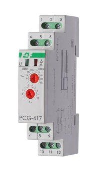 реле времени pcg-417 2х8а 230в 2но ip20 звезда-треугольник для пуска электродвиг. монтаж на din-рейке f&f ea02.001.020 от магазина Штепсель и батарейка. - фото_3