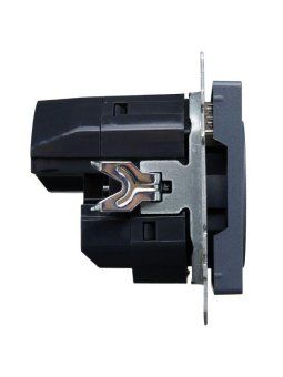 розетка brite рюш10-1-брм 16а с usb a+a 2.1а с заземл. защ. шторки механизм маренго iek br-r14-16-u21-d21-k35 от магазина Штепсель и батарейка. - фото_3