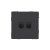 розетка компьютерная 2-м kant rj45 кат.6a без шторки черн. уголь dkc 7012674 от магазина Штепсель и батарейка.