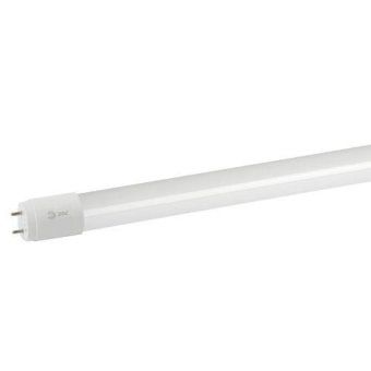 лампа светодиодная red line led t8-10w-865-g13-600mm ntb g13 10вт 6500к неповоротный цоколь; трубка-стекло холод. бел. эра б0062463 от магазина Штепсель и батарейка. - фото_2