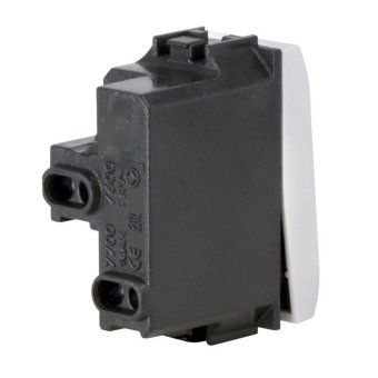 выключатель 1-кл. 1мод. brava 16а ip20 бел. dkc 76001b от магазина Штепсель и батарейка.
