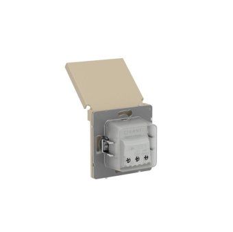 розетка силовая kant ip44 2p+e защ. шторки с крышкой ванильн. марципан dkc 7015013 от магазина Штепсель и батарейка. - фото_9