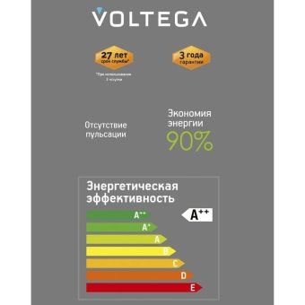 лампа светодиодная loft led dp82293 4вт 1800к e27 dim voltega 8566 от магазина Штепсель и батарейка. - фото_4