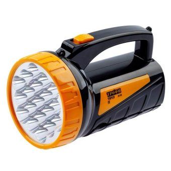 фонарь-прожектор аккумуляторный tsp19 19 + 18led аккум. 4в 2а.ч зу 220в (картон. упак.) трофи c0045552/б0008436 от магазина Штепсель и батарейка.