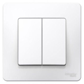 переключатель проходной 2-кл. сп blanca 10а ip20 (сх. 6+6) 250в бел. se blnvs106601 от магазина Штепсель и батарейка. - фото_3