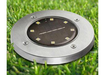 светильник светодиодный slr-s12 8smd грунтовый ip44 корпус нерж. сталь солнечная батарея (уп.2шт) фаzа 5040984 от магазина Штепсель и батарейка. - фото_6
