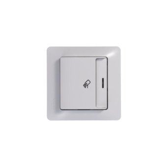 выключатель карточный 1-кл. 1мод. сп glossa 10а ip20 (сх. 6) механизм бел. se gsl000169 от магазина Штепсель и батарейка. - фото_6