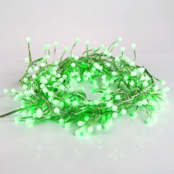гирлянда светодиодная "мишура led" 3м 288led зел. 18вт 220-240в ip20 провод пвх прозр. neon-night 303-604 от магазина Штепсель и батарейка. - фото_10