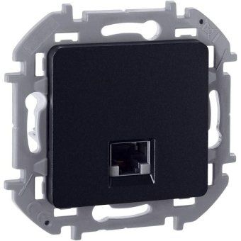 розетка компьютерная inspiria rj45 кат.5e utp антрацит leg 673828 от магазина Штепсель и батарейка. - фото_8