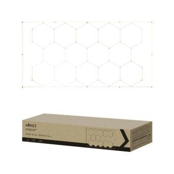 светильник светодиодный дбо-hexagon 14с-81065 810вт 6500к 4835х2430мм 14сот с рамкой 0.5м шнур с вилкой neox 4690612066660 от магазина Штепсель и батарейка.