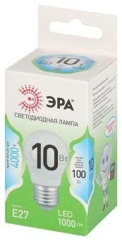 лампа светодиодная green line p45-10w-840-e27 gl 10вт шар 4000к яркий свет бел. e27 эра б0067040 от магазина Штепсель и батарейка.