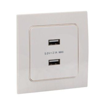 розетка usb 2-м стокгольм 2.1а механизм бел. proxima ekf eyr16-028-10-2usb от магазина Штепсель и батарейка. - фото_8