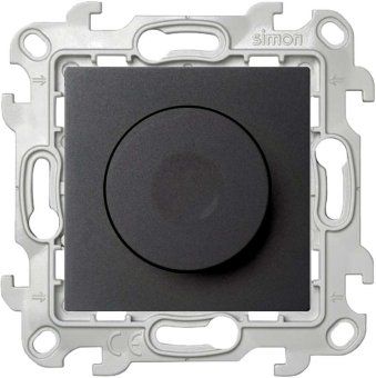 механизм светорегулятора 1-кл. 1п 2мод. сп simon 24 10а ip20 450в графит simon 2410313-038 от магазина Штепсель и батарейка.