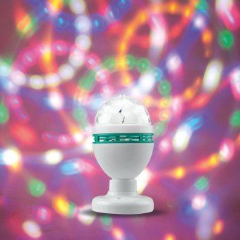 лампа светодиодная "диско" 6вт 3led rgb e27 230в ip20 с подставкой neon-night 601-251 от магазина Штепсель и батарейка. - фото_2
