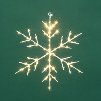 фигура светодиодная подвесная "снежинка" на метал. каркасе тепл. бел. neon-night 501-056 от магазина Штепсель и батарейка. - фото_8
