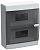 корпус пластиковый щрн-п-18 ip41 черн. прозр. дверь union compact iek uic-kp12-n-18-41-k01 от магазина Штепсель и батарейка.