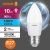 лампа светодиодная led value lvclb75 10sw/865 10вт свеча матовая e27 230в 10х1 ru osram 4058075579590 от магазина Штепсель и батарейка. - фото_4