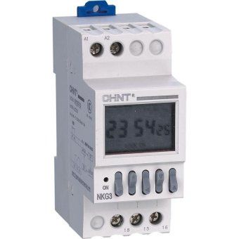 таймер электронный nkg3 ac 220в chint 310004 от магазина Штепсель и батарейка.
