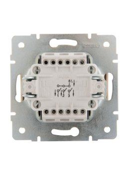 выключатель 3-кл. сп rain ip20 механизм крем. lezard 703-0388-109 от магазина Штепсель и батарейка. - фото_2