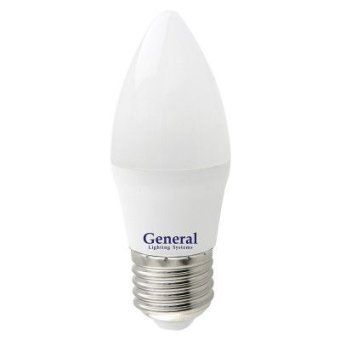 Лампа светодиод. свечка 10Вт GLDEN-CF-10-230-E27-2700 GENERAL