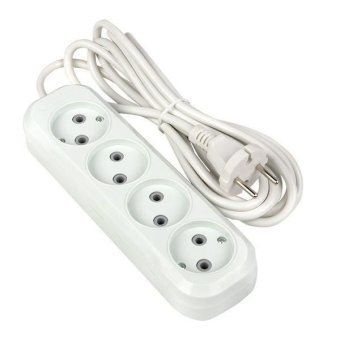 удлинитель 4х3м без заземл. 10а ip20 эксперт 2.2квт пвс 2х0.75 proxima ekf uba10-275-4-03 от магазина Штепсель и батарейка.