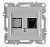 розетка компьютерная lavin/karen rj45 кат.6 механизм сер. arvia 50 03 2000 247 от магазина Штепсель и батарейка.