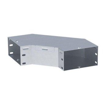 угол для лотка горизонтальный 90град. 200х100 ekf g90100200 от магазина Штепсель и батарейка.
