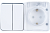 блок оп atlasdesign profi ip54 (розетка 1-м 16а заземл. защ. шторки + 2-кл. выключатель 10а) бел. se от магазина Штепсель и батарейка.