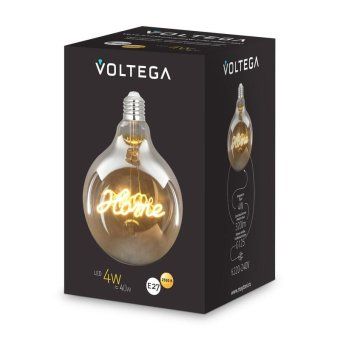 лампа светодиодная loft led g125 4вт 2500к e27 voltega 8551 от магазина Штепсель и батарейка. - фото_7