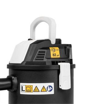 пылесос строительный kr15 1200вт 15л 4м kranz kr-16-1115 от магазина Штепсель и батарейка. - фото_19