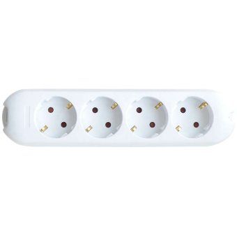 колодка удлинителя 4-м с заземл. 16а 4g-smart 5340 in home 4690612010472 от магазина Штепсель и батарейка.