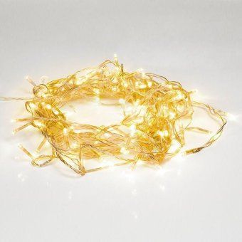 гирлянда светодиодная универсальная 10м 100led тепл. бел. 4вт ip20 с контроллером 8 режимов провод пвх прозр. neon-night 303-063 от магазина Штепсель и батарейка. - фото_5