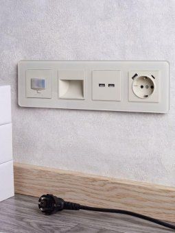 подсветка светодиодная brite встраив. пл20-бркр механизм беж. iek br-fl20-k10 от магазина Штепсель и батарейка. - фото_7