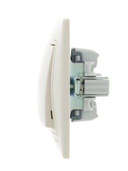 выключатель 2-кл. сп mira 10а ip20 со вставкой крем. lezard 701-0303-101 от магазина Штепсель и батарейка. - фото_3