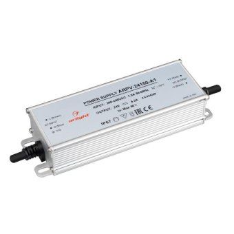 блок питания arpv-24150-a1 (24в 6.25а 150вт) ip67 металл arlight 034209 от магазина Штепсель и батарейка.