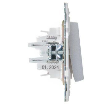 выключатель 1-кл. skandy 10а sk-v01s серебр. iek sk-v10-0-10-k23 от магазина Штепсель и батарейка. - фото_4