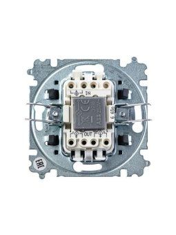 переключатель 1-кл. сп levit ip20 с подсветкой ориентацион. бел./дым. черн. abb 2chh590646a6062 от магазина Штепсель и батарейка. - фото_4