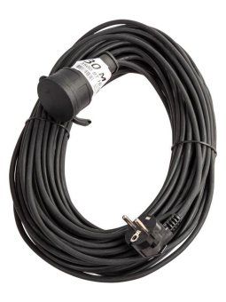 удлинитель-шнур 1х30м 10а ip44 3500вт 220-350в кг 2х1.0мм каучук космос yshksm30m-1g(10a)kg от магазина Штепсель и батарейка.