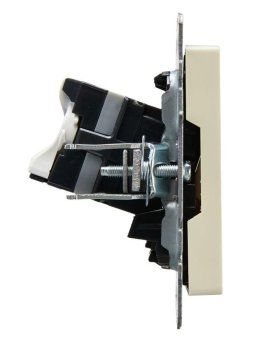 розетка компьютерная двойн. сп rj45 кат.5e brite рк10-2-бркр механизм беж. iek br-k20-1-k10 от магазина Штепсель и батарейка. - фото_3