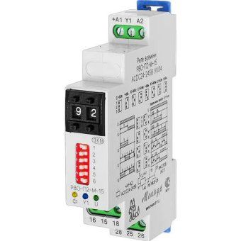 реле времени рво-п2-м-15 ухл4 24-245в ac/dc меандр a8302-16932306 от магазина Штепсель и батарейка.