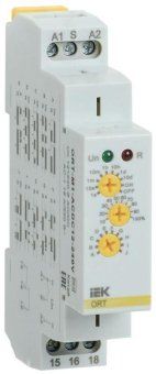 реле времени многофункц. ort 1 контакт 12-240в ac/dc iek ort-m1-acdc12-240v от магазина Штепсель и батарейка. - фото_3