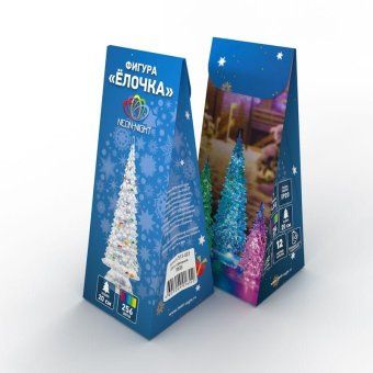 фигура светодиодная "елочка" 20см 1led rgb 0.1вт 4.5в ip20 элементы питания 3хag13(lr44) (не в компл.) neon-night 513-023 от магазина Штепсель и батарейка. - фото_5