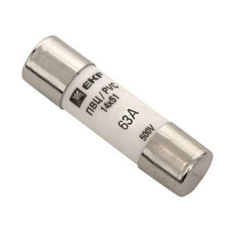 вставка плавкая цилиндрическая пвц 14х51 63а ekf pvc-14x51-63 от магазина Штепсель и батарейка.