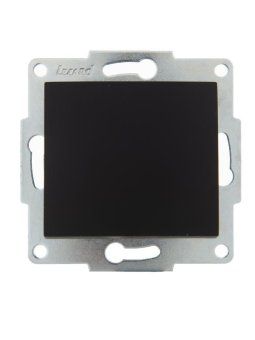 выключатель 1-кл. 1п сп karina 10а ip20 механизм черн. бархат lezard 707-4288-100 от магазина Штепсель и батарейка.