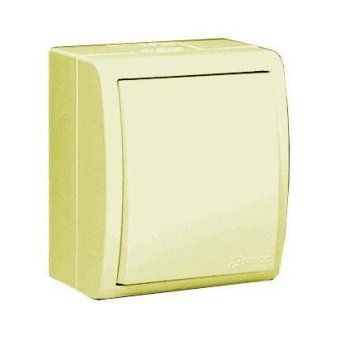 выключатель 1-кл. оп simon 15 aqua 10а ip54 с подсветкой винтов. зажим сл. кость simon 1594104-031 от магазина Штепсель и батарейка.